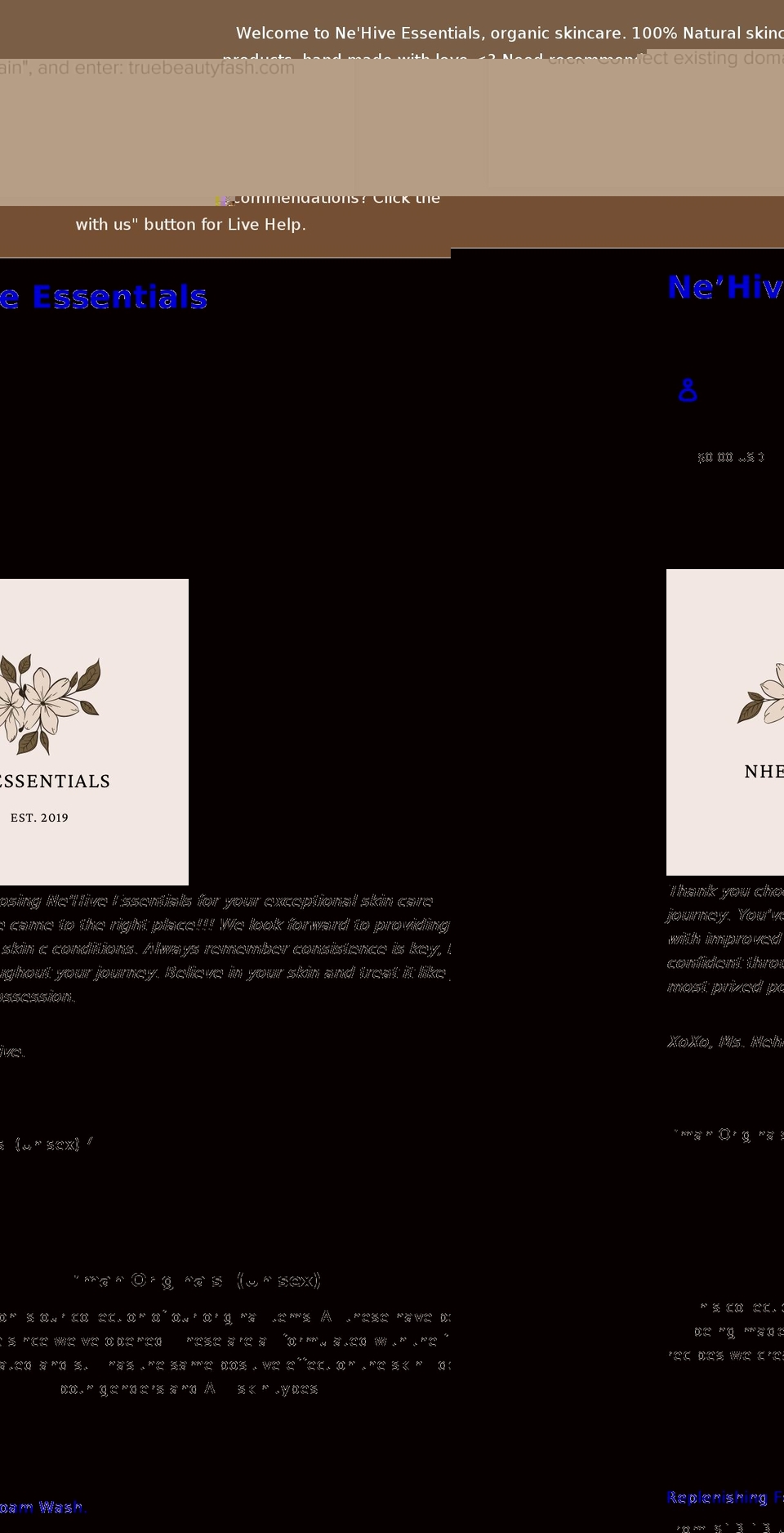 truebeautyfash.com shopify website screenshot