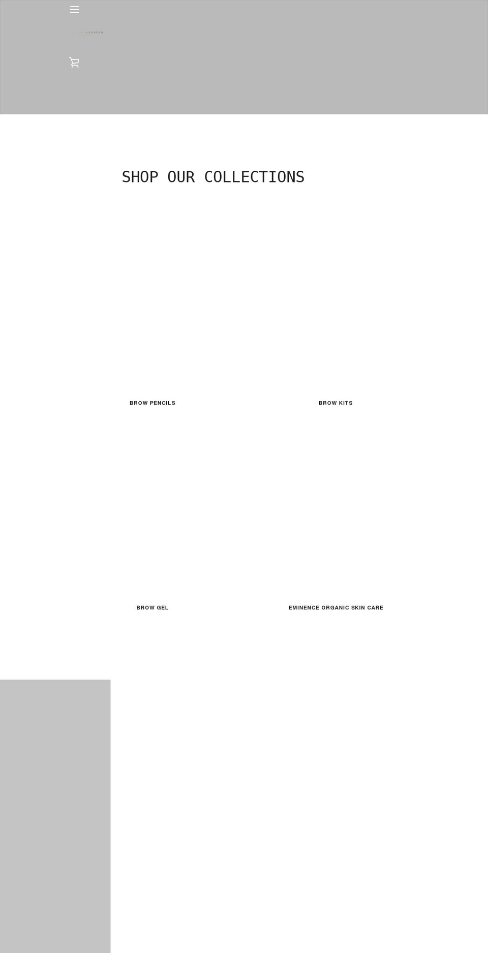 truebynoureen.com shopify website screenshot