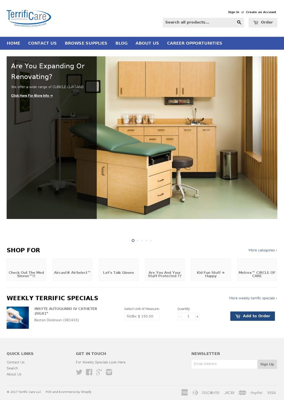 truecarepads.com shopify website screenshot