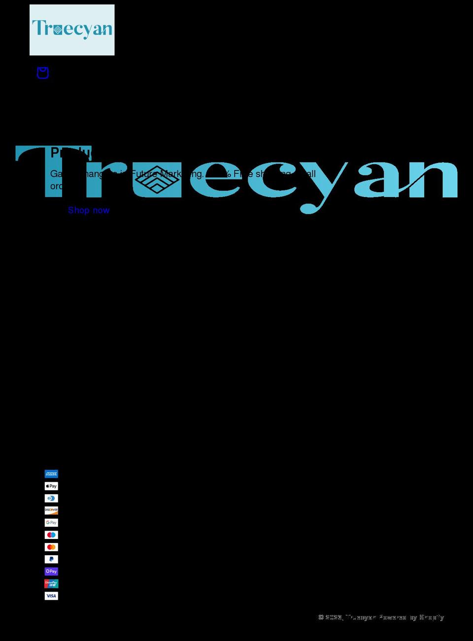 Spotlight Shopify theme site example truecyan.com