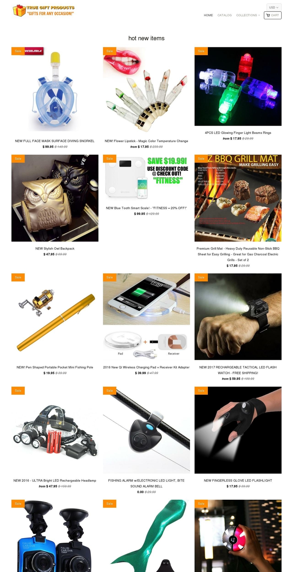 truefanproducts.com shopify website screenshot