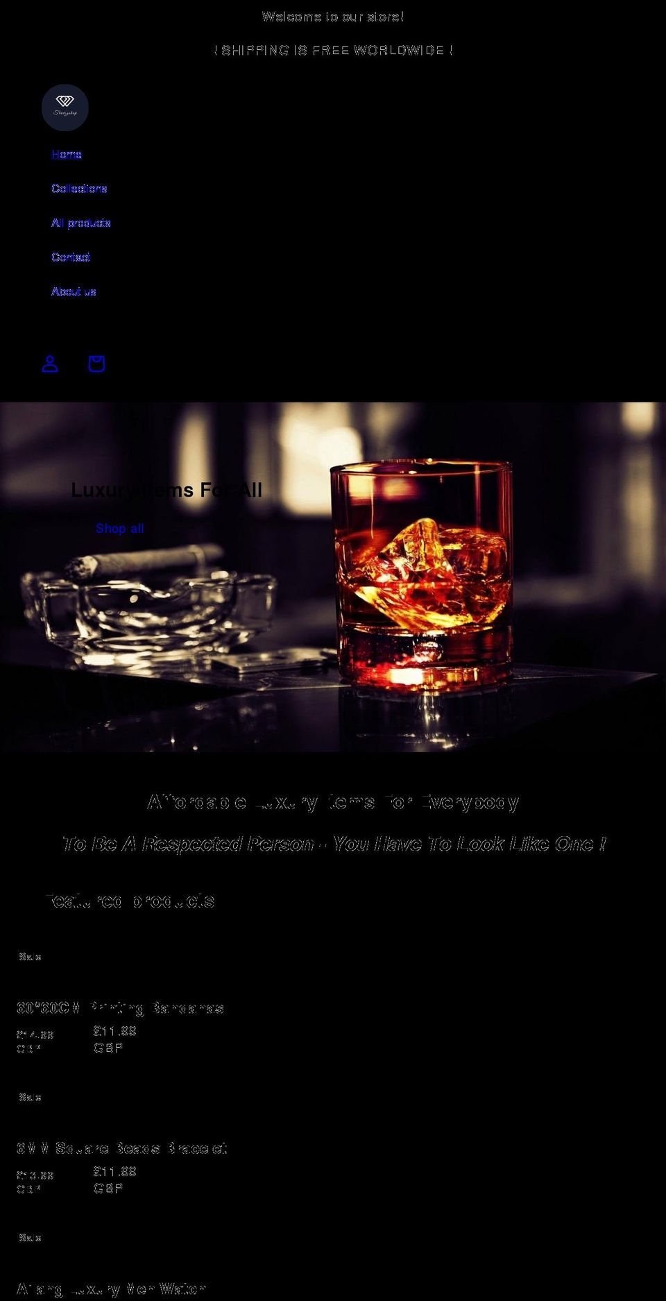 truegshop.com shopify website screenshot