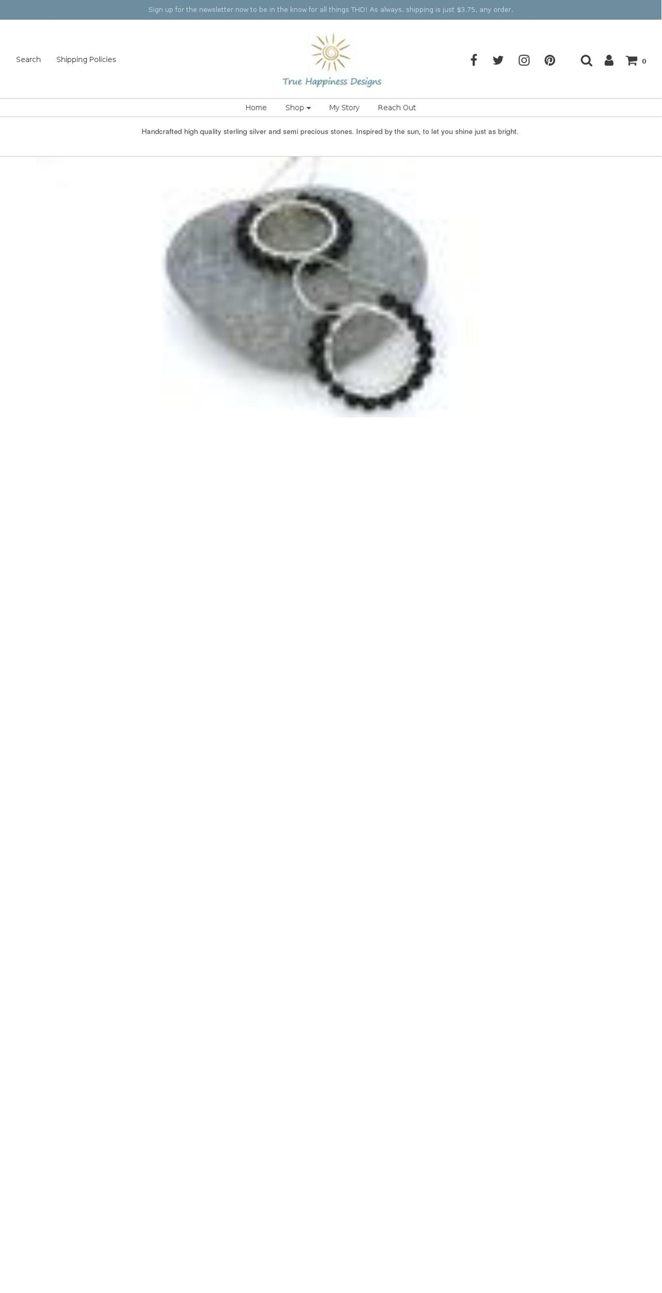 truehappinessdesigns.com shopify website screenshot