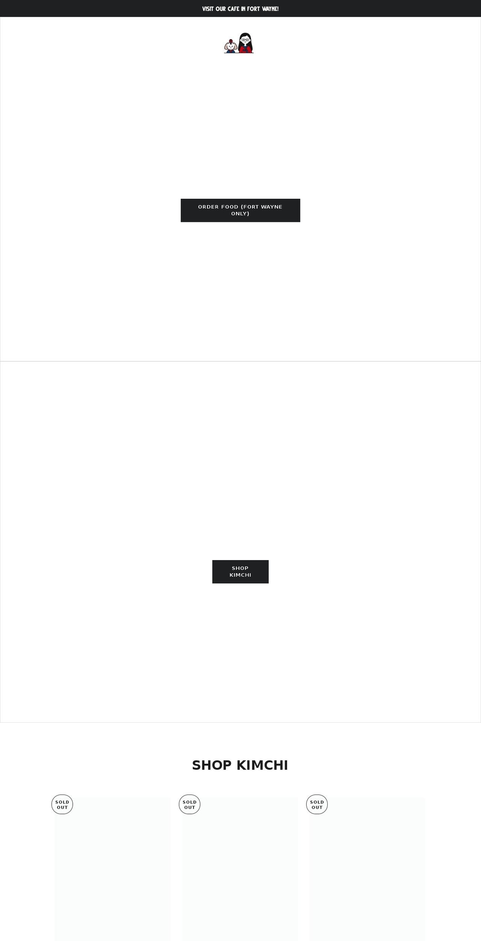 truekimchi.com shopify website screenshot