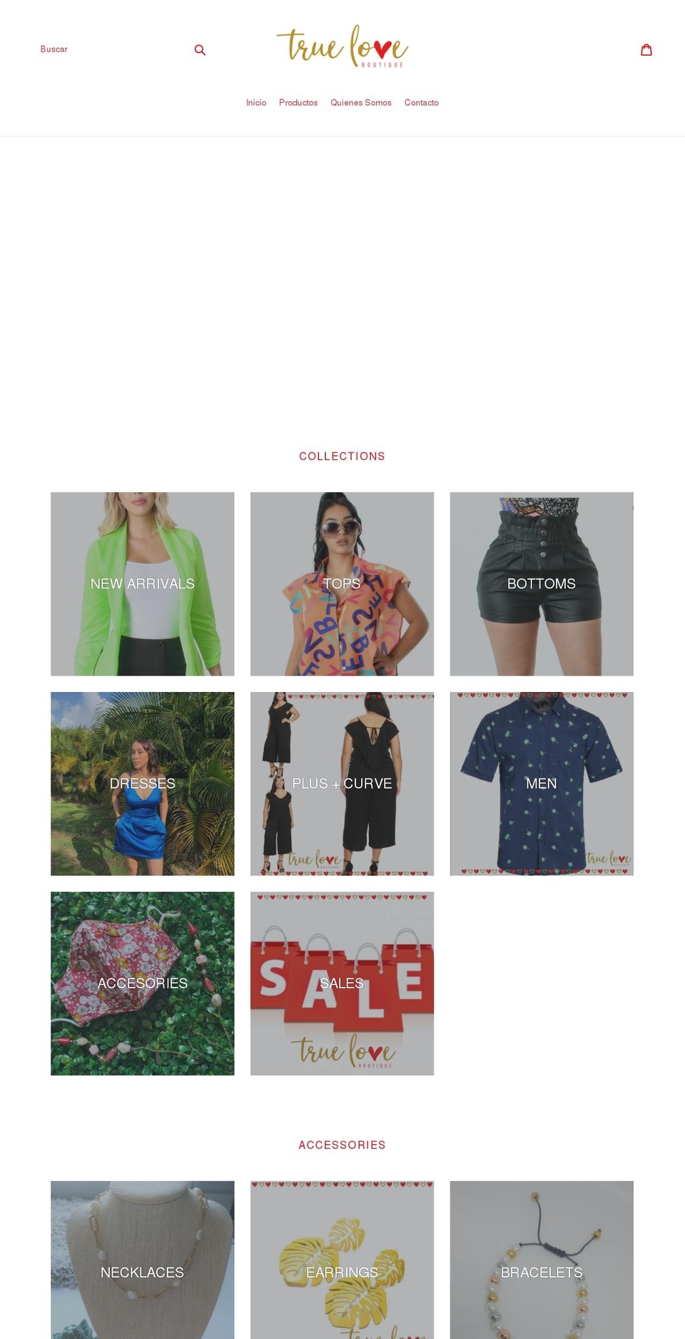 truelovebtq.com shopify website screenshot