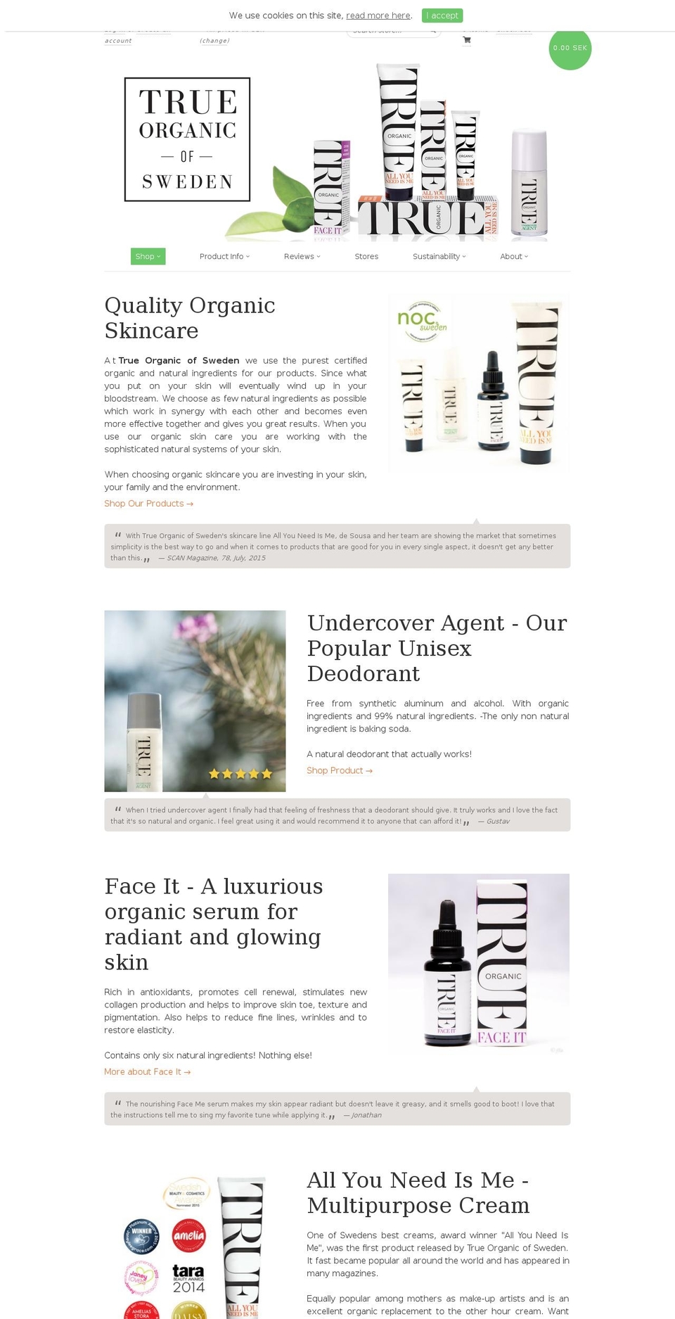 20170203 - Small fixes Shopify theme site example trueorganicsofsweden.com