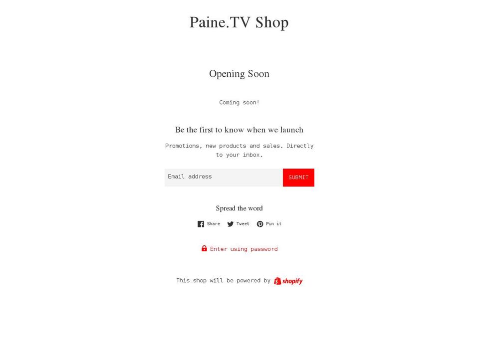 truepunditshop.com — Shopify storefront screenshot
