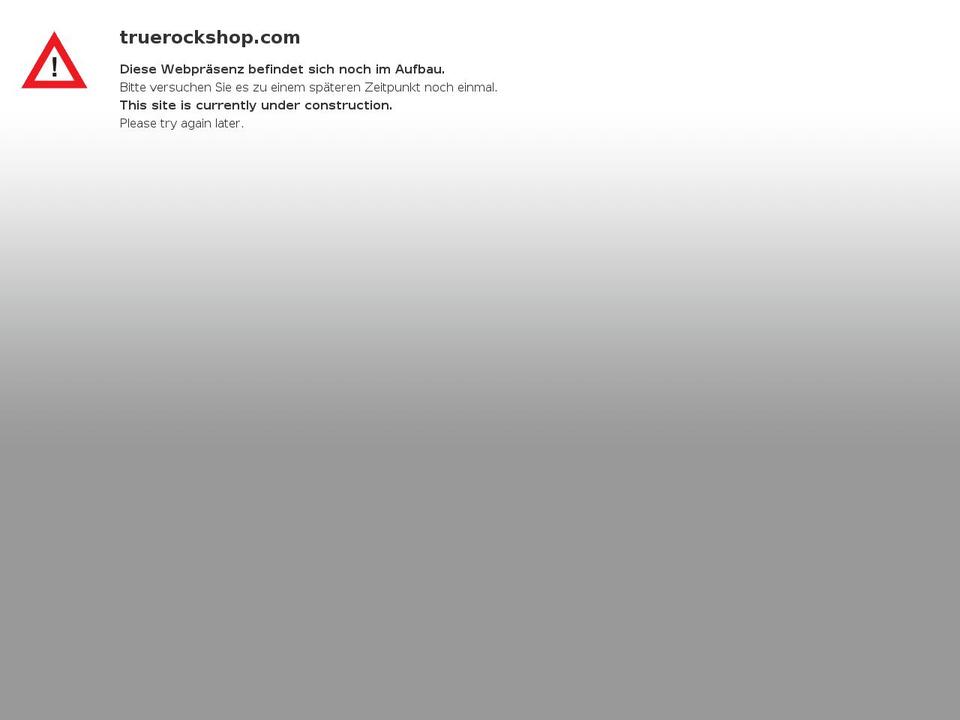 truerockshop.com shopify website screenshot