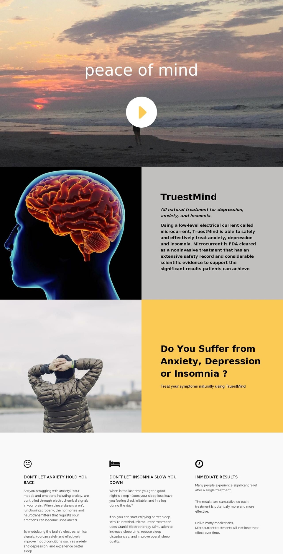 truestmind.com — Shopify storefront screenshot
