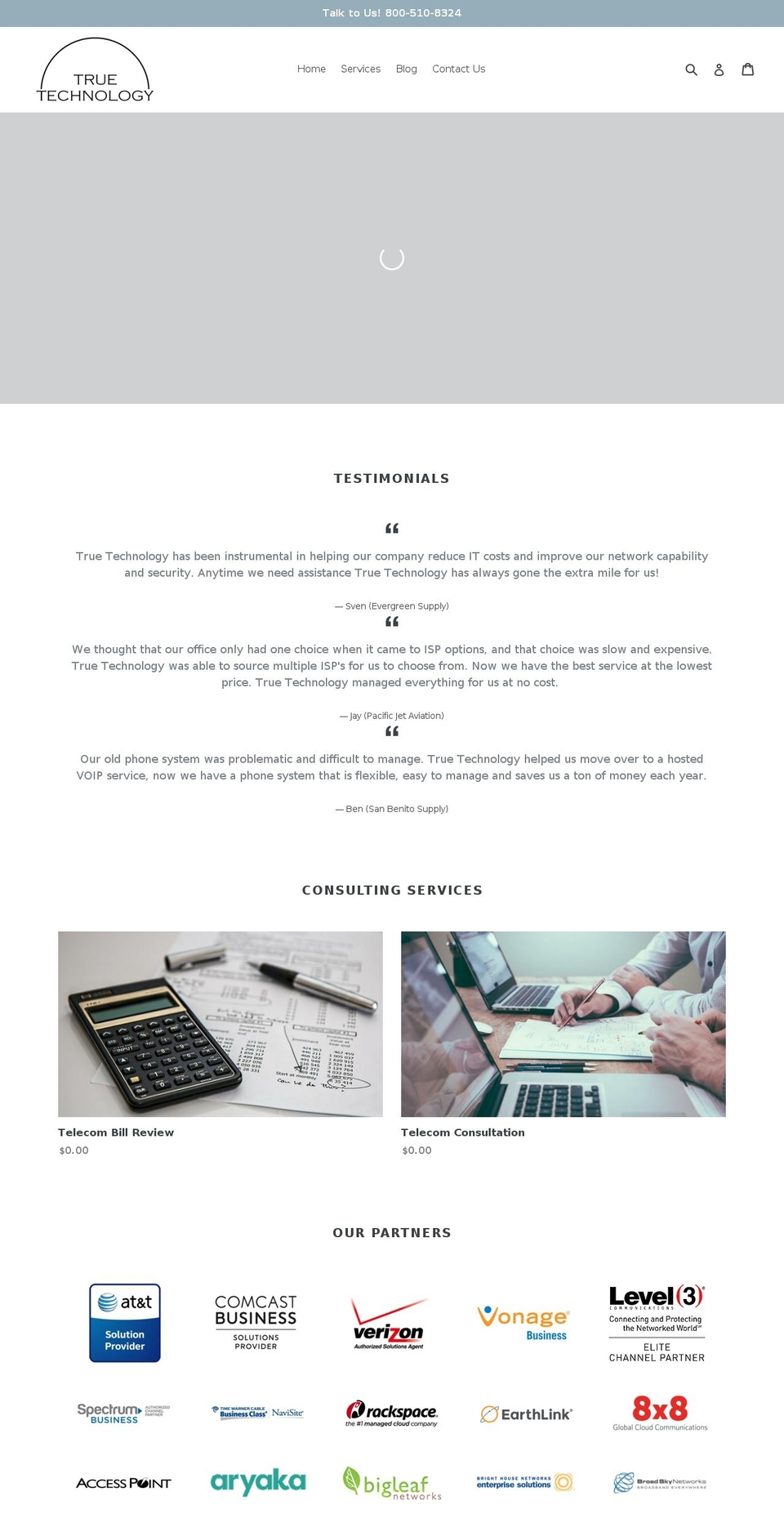 truetechnology.net shopify website screenshot