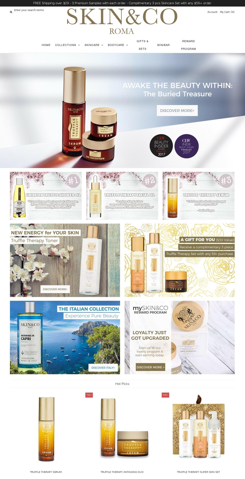truffleshampoo.com shopify website screenshot