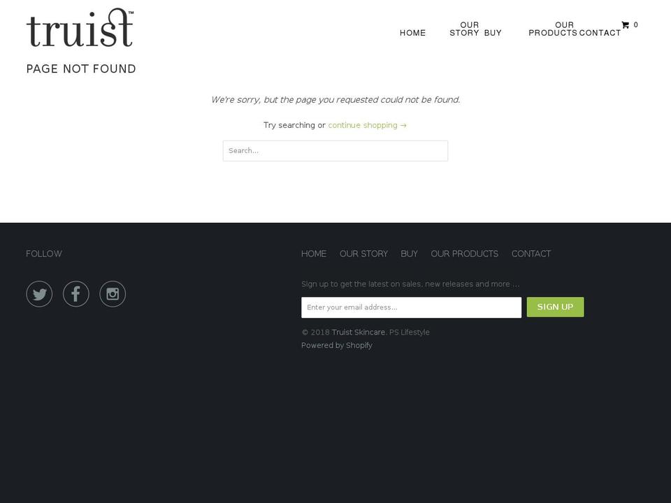 truist-swtour.com — Shopify storefront screenshot
