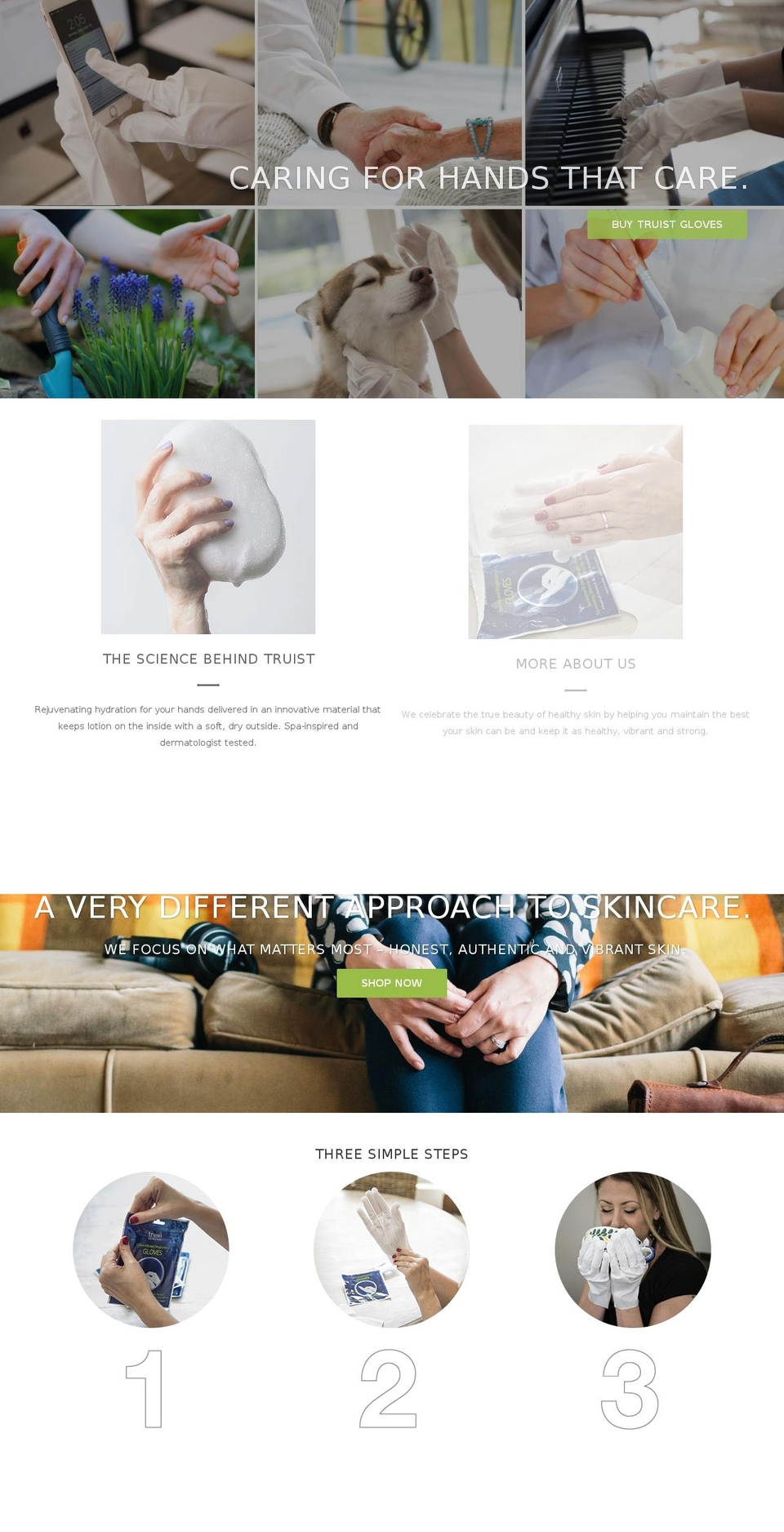 truistskincare.com shopify website screenshot