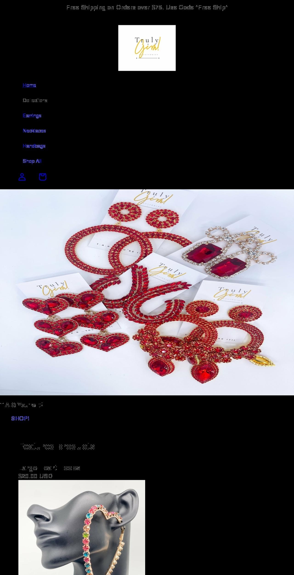 trulyagem.com shopify website screenshot