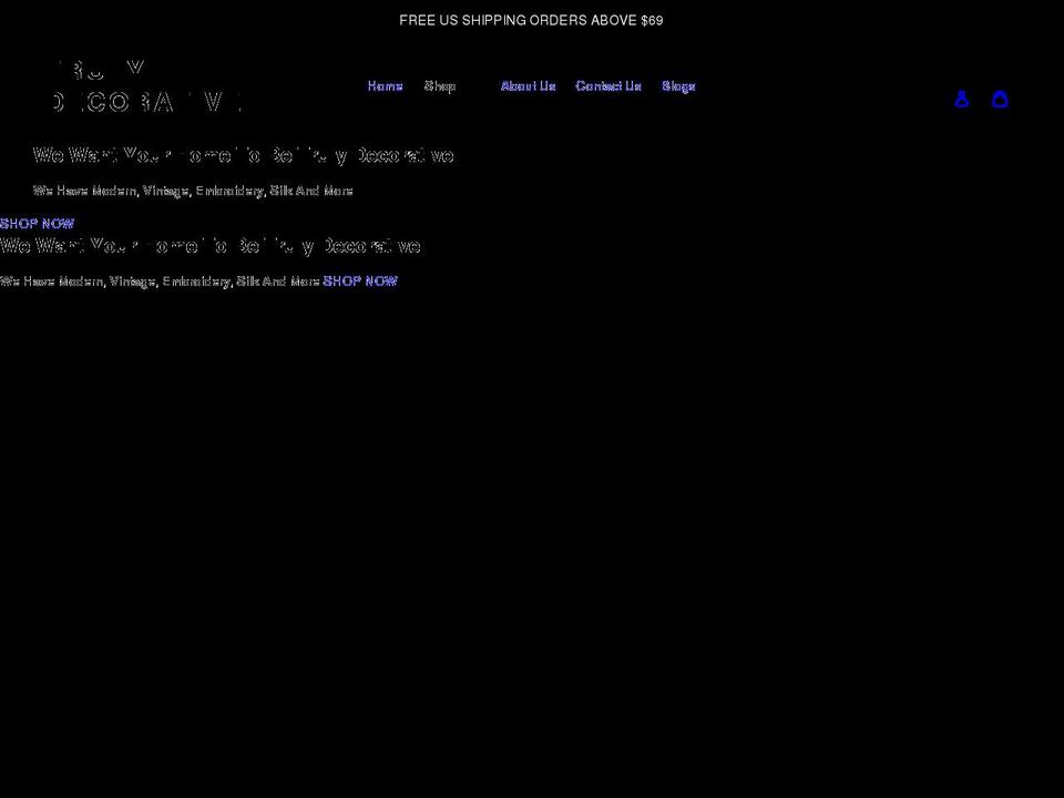 trulydecorative.com shopify website screenshot