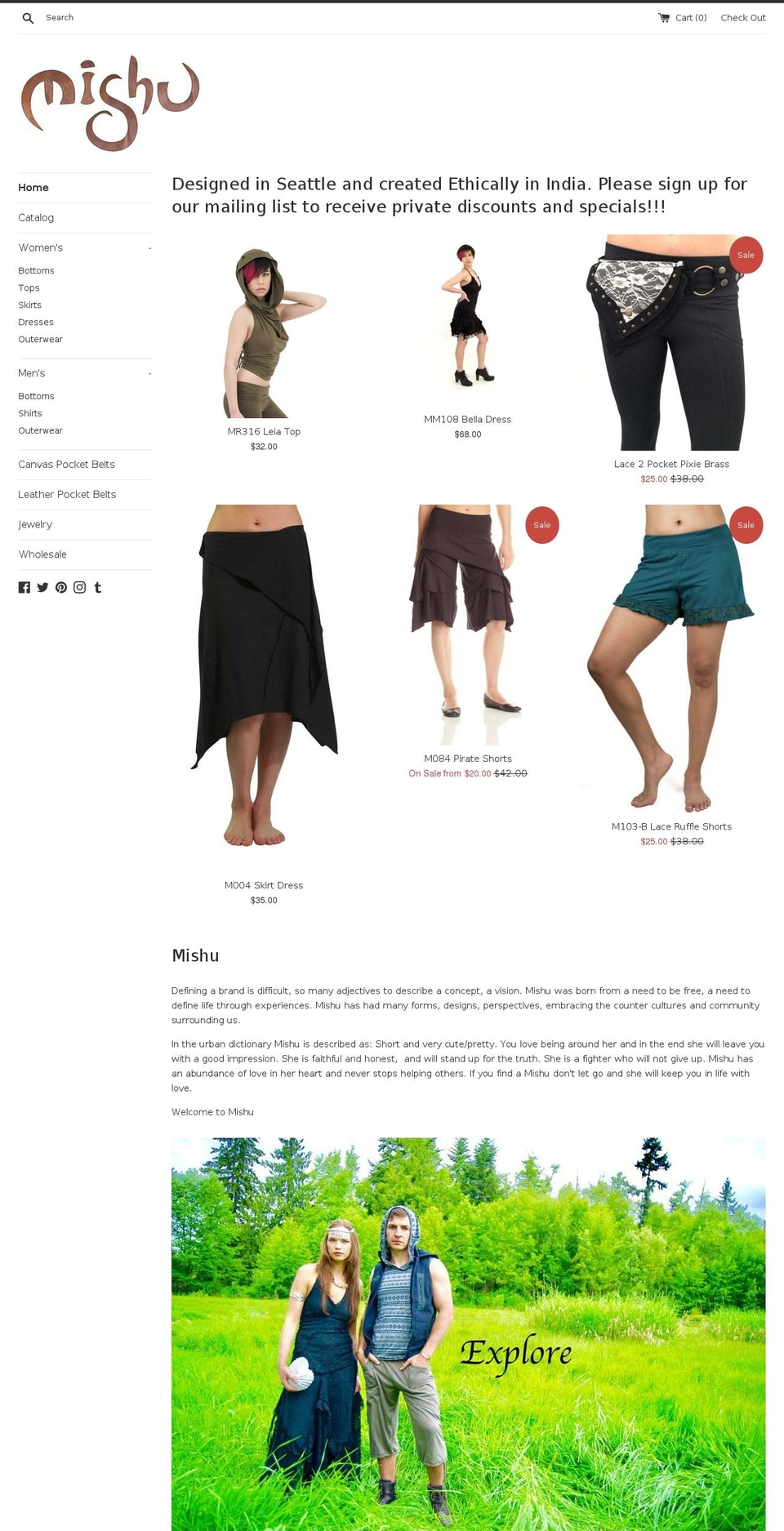 trulyfemale.org shopify website screenshot