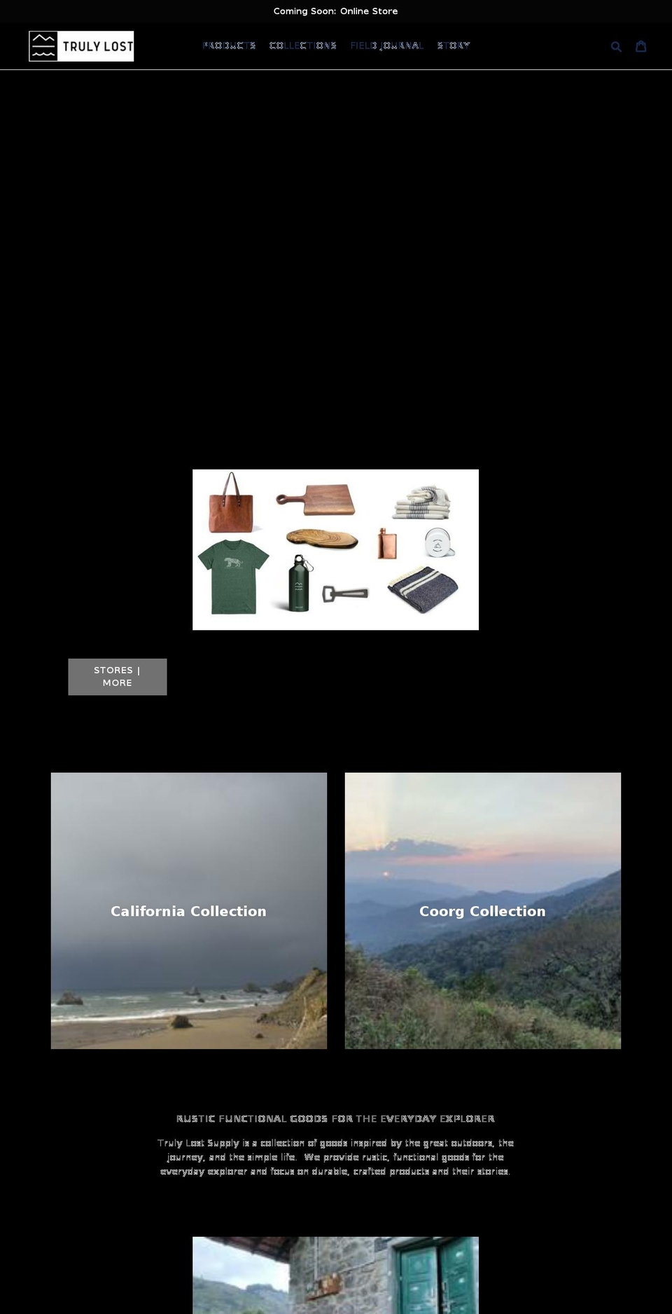trulylostsupply.com shopify website screenshot