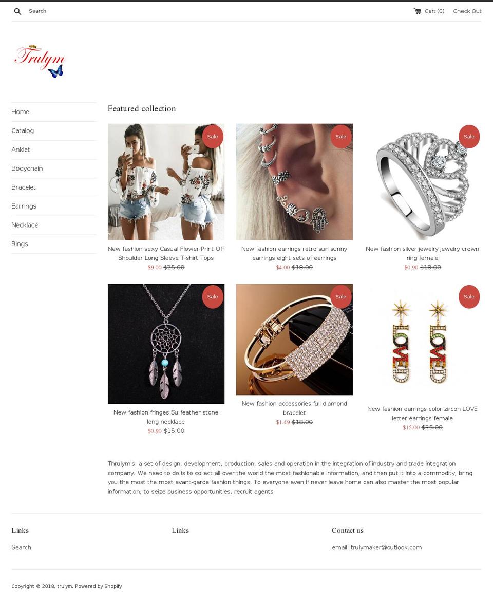 trulym.com — Shopify storefront screenshot