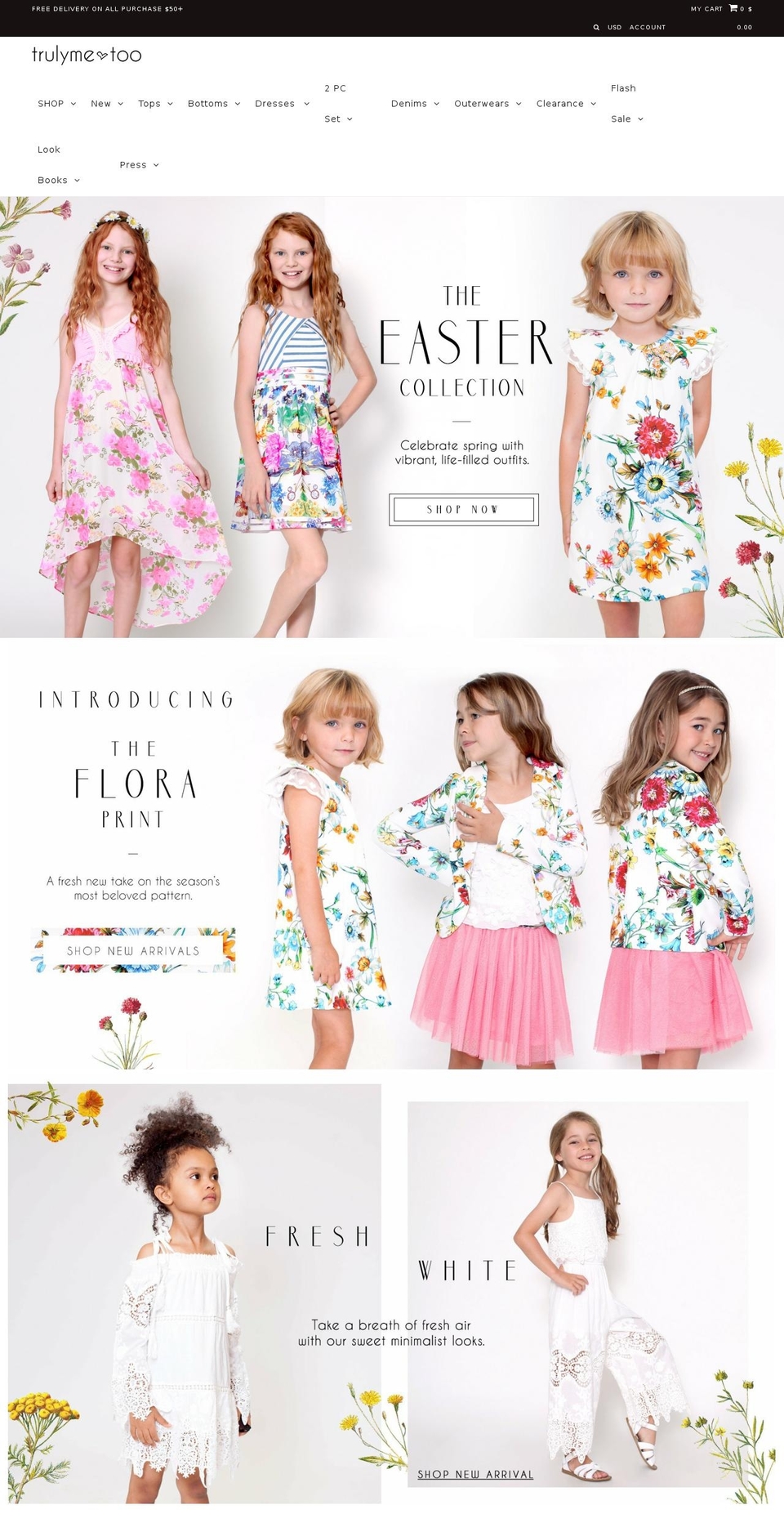 trulymeonline.com shopify website screenshot