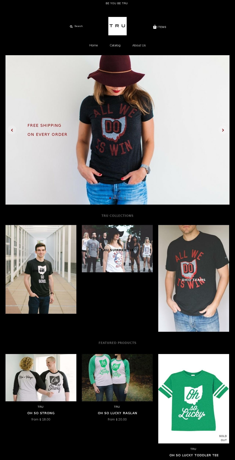 trumanbrands.com shopify website screenshot