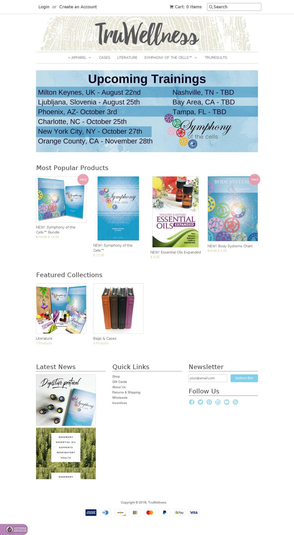 trumanglobal.com — Shopify storefront screenshot