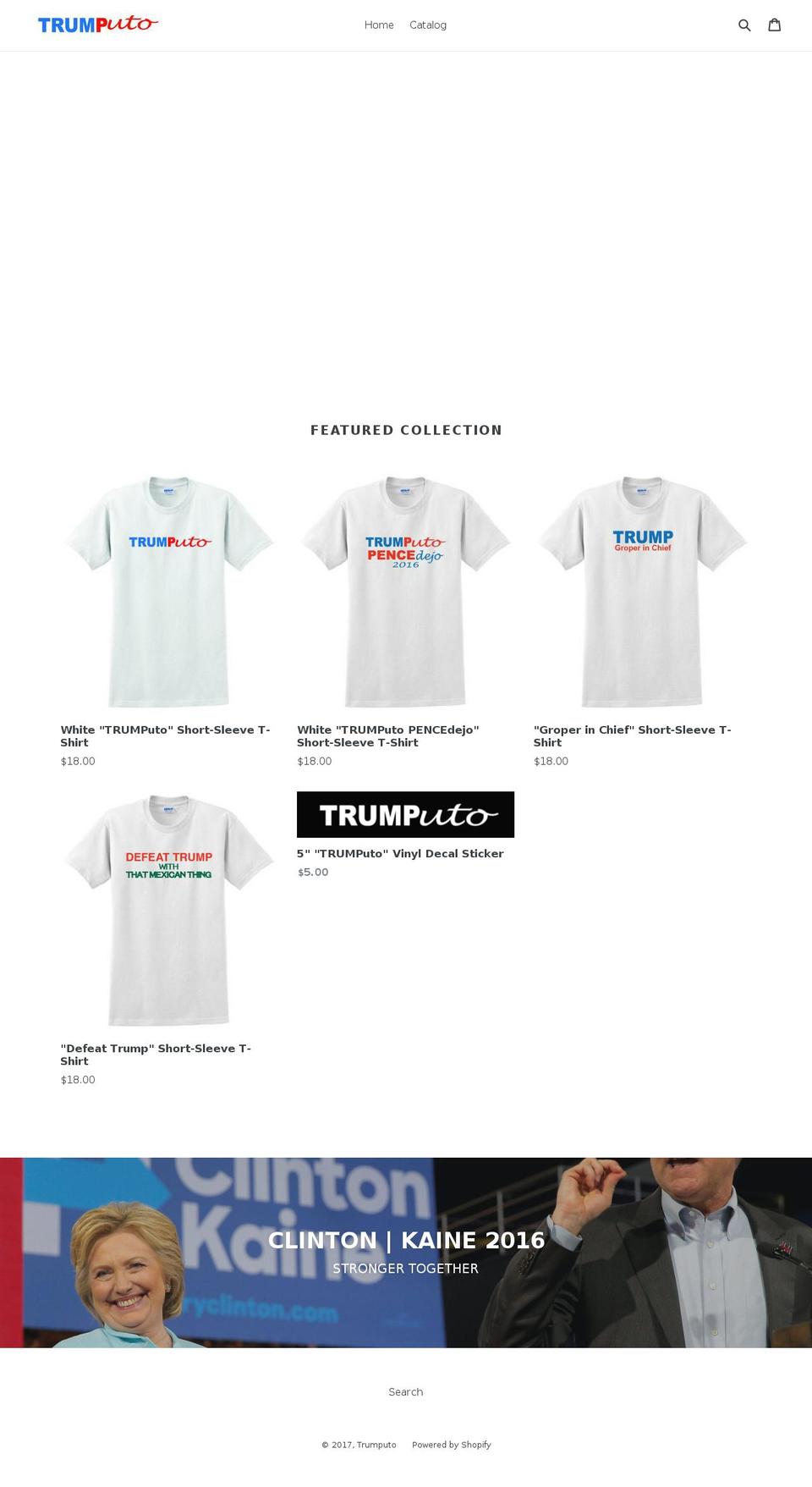 trumputo.com shopify website screenshot