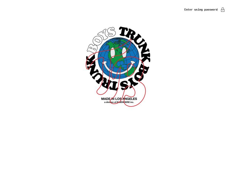 trunkboys.com shopify website screenshot