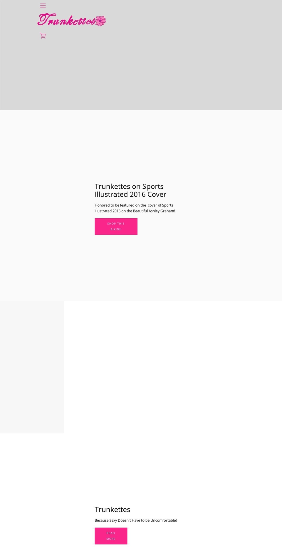 trunkettes.net shopify website screenshot