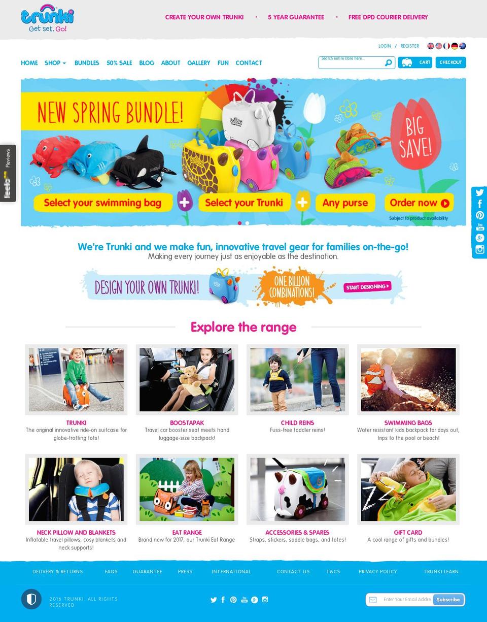 Lucent Innovation 1.2 Shopify theme site example trunki.mobi