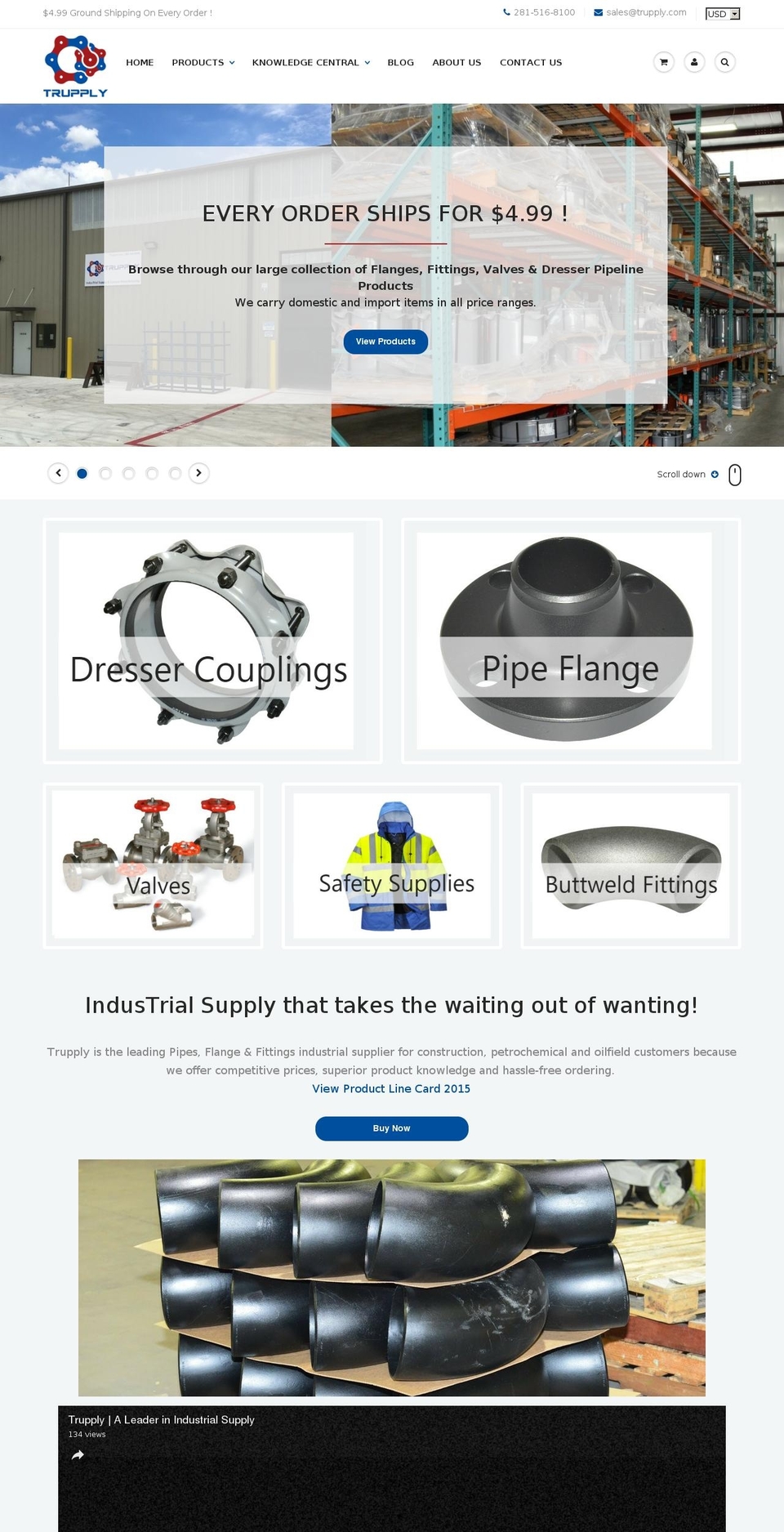 trupply.com shopify website screenshot