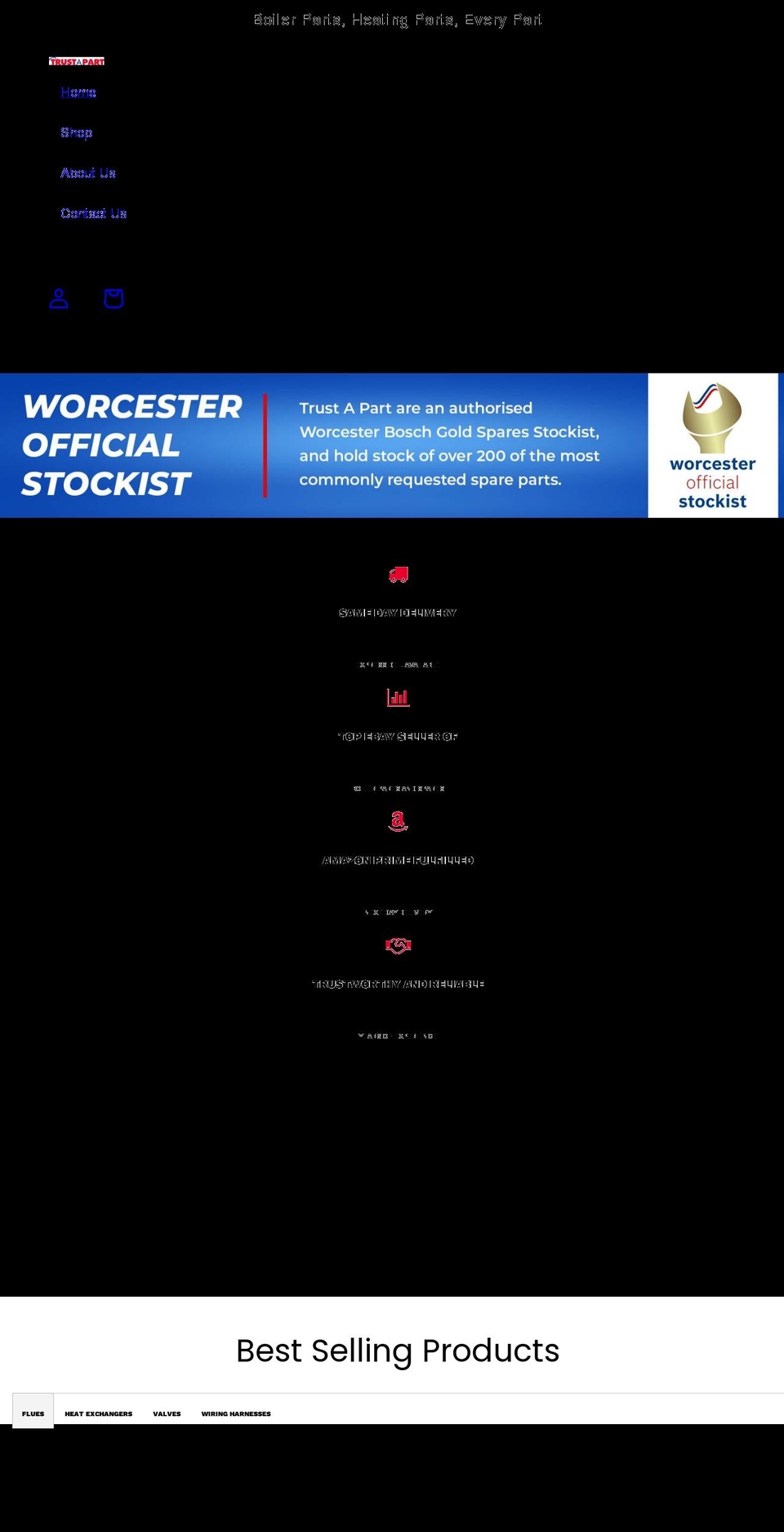 trustapart.com shopify website screenshot