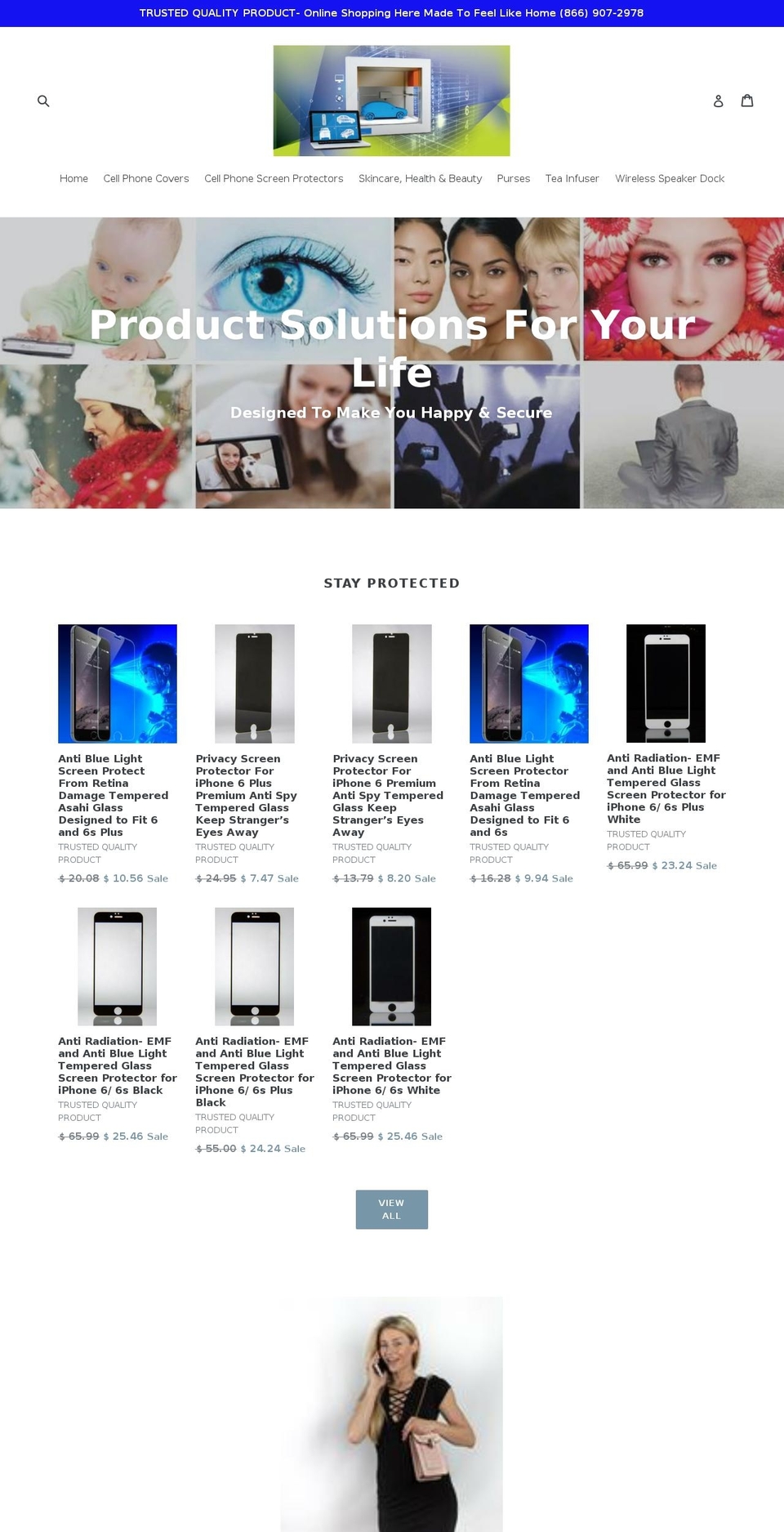 trustedqualityproduct.com — Shopify storefront screenshot