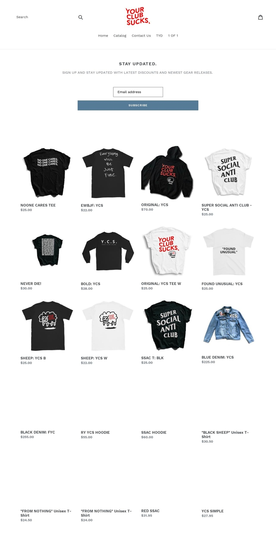 trustyourdopeness.com shopify website screenshot