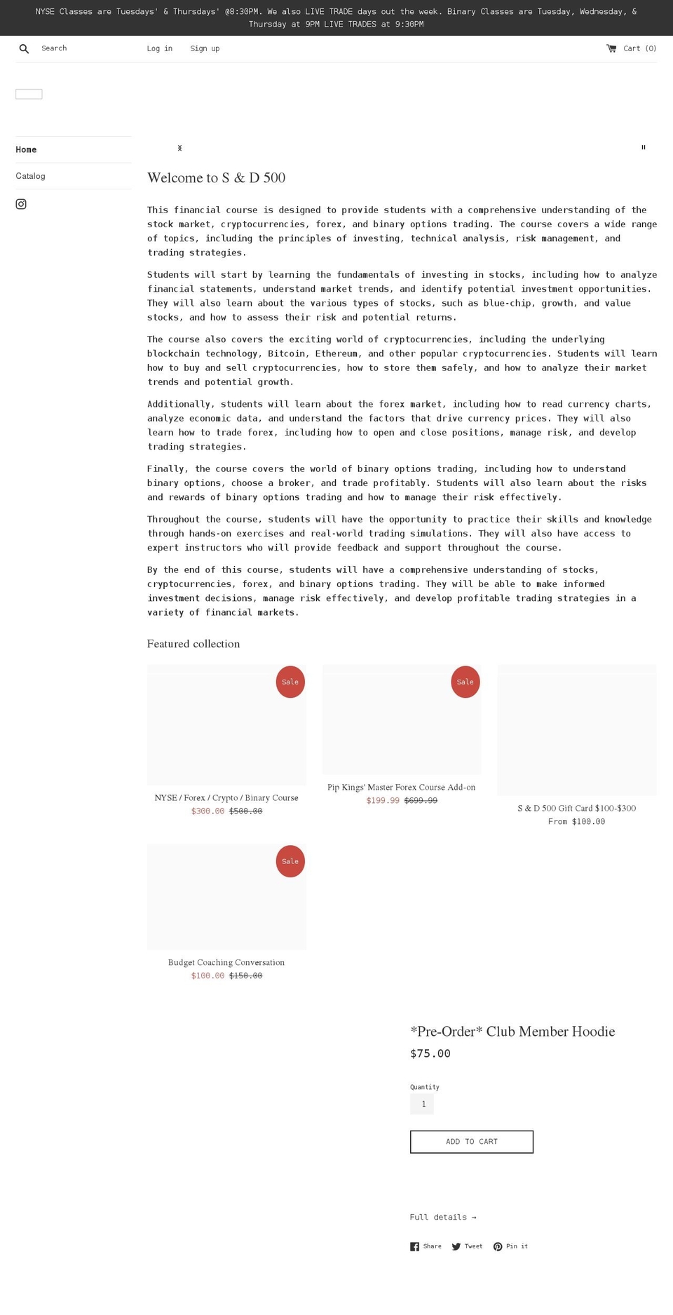 trustyourtrade.com shopify website screenshot