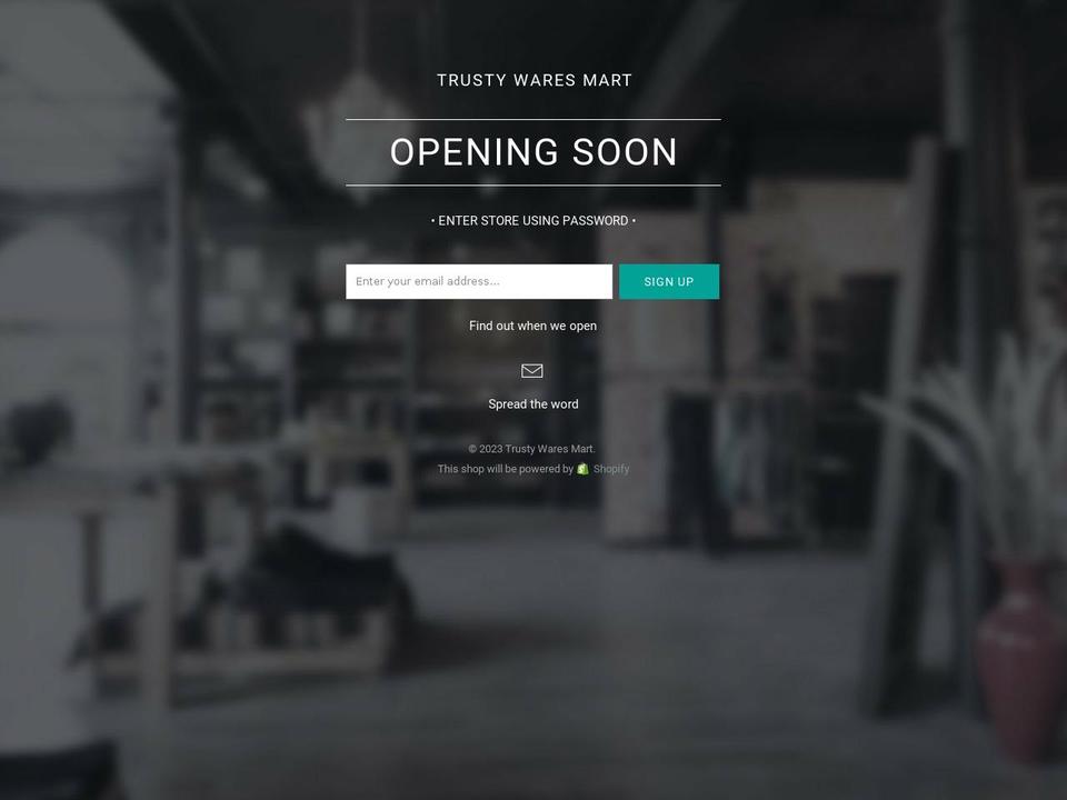 sda-2-4-0 Shopify theme site example trustywaresmart.com