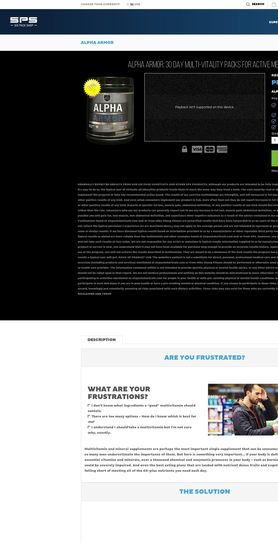 truthaboutvitamins.com shopify website screenshot