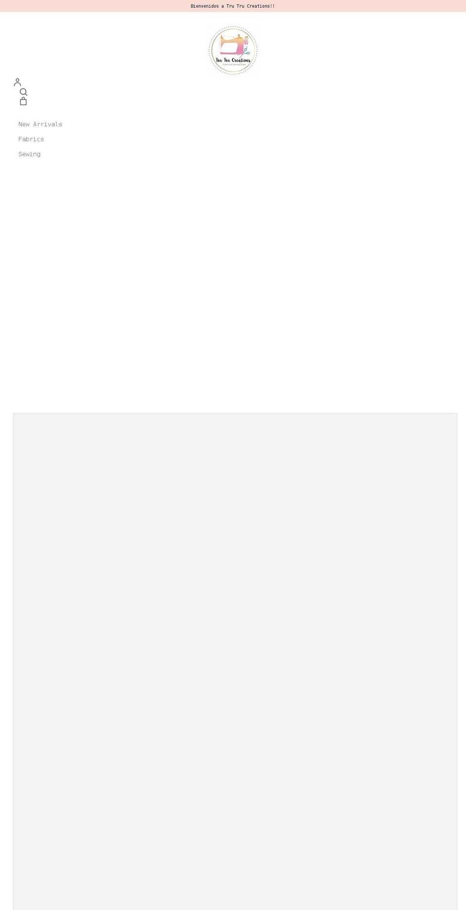 trutrucreations.com shopify website screenshot