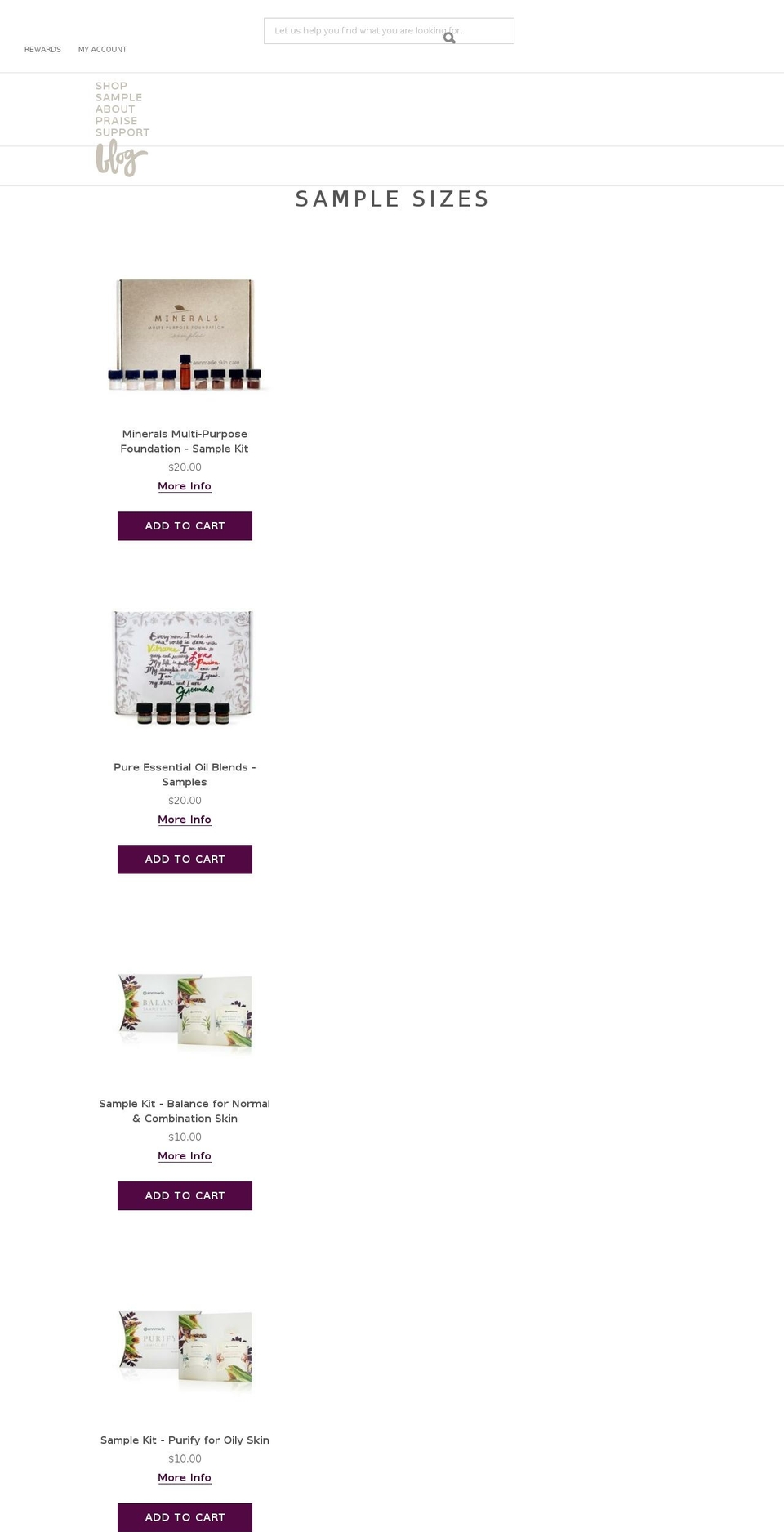 tryasc.com — Shopify storefront screenshot