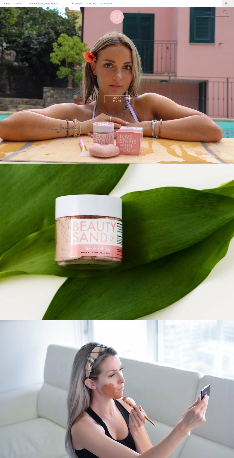 trybelovedbeauty.com shopify website screenshot