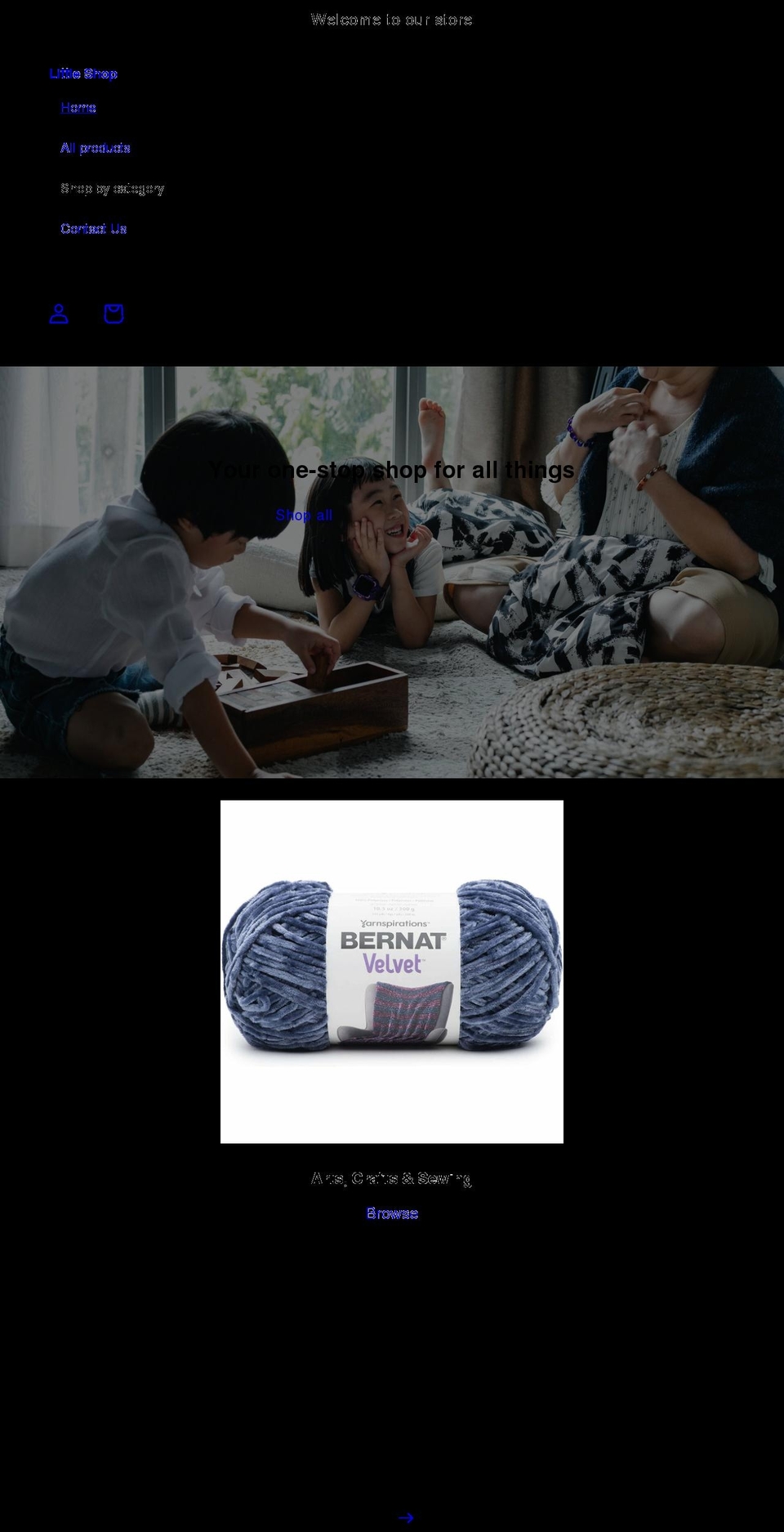 trylittleshop.com shopify website screenshot