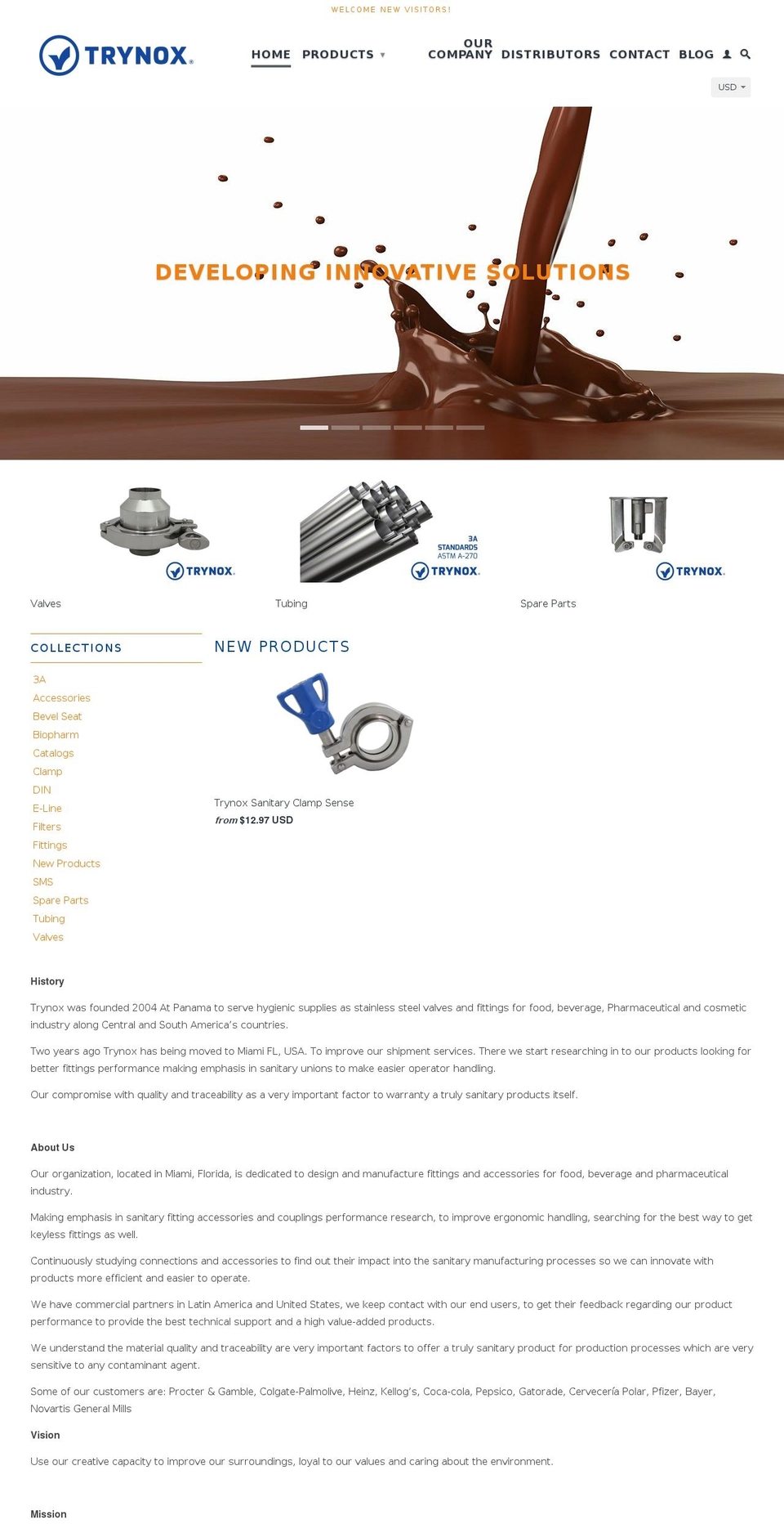 trynox.com — Shopify storefront screenshot