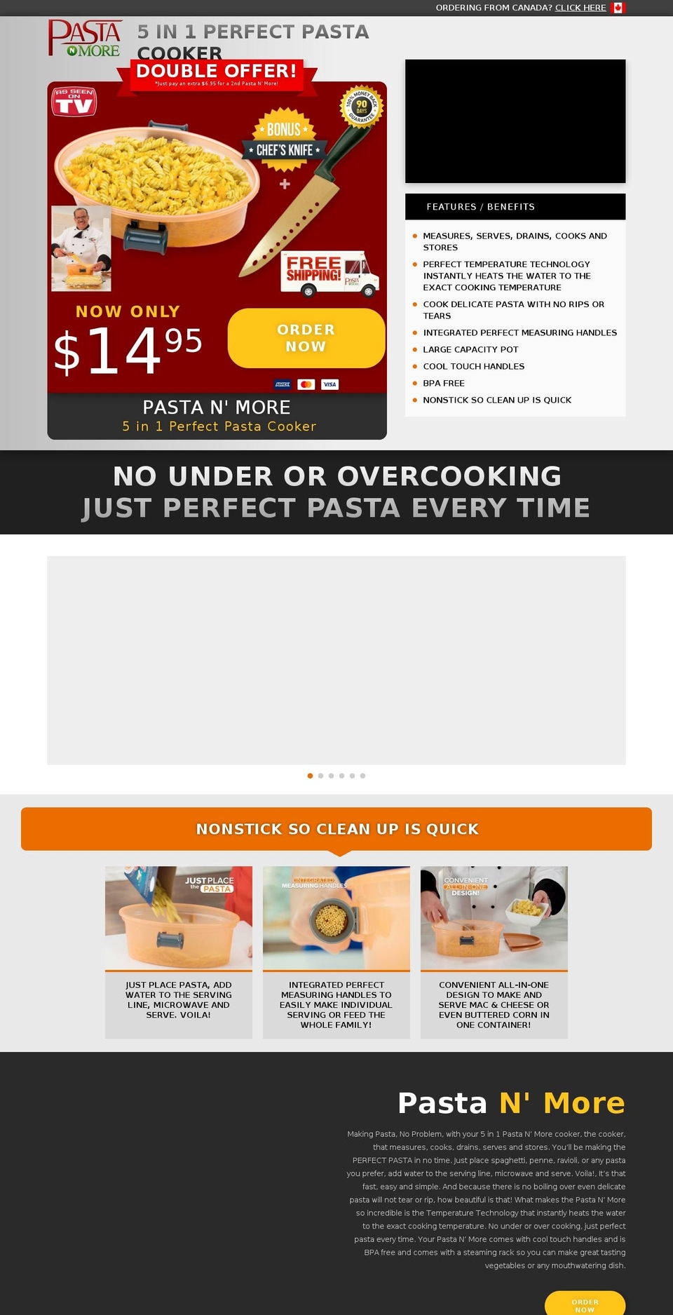 Pasta N More - Version 3 Shopify theme site example trypastnmore.com