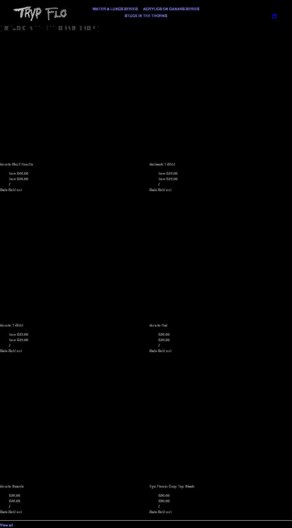 trypflo.com shopify website screenshot