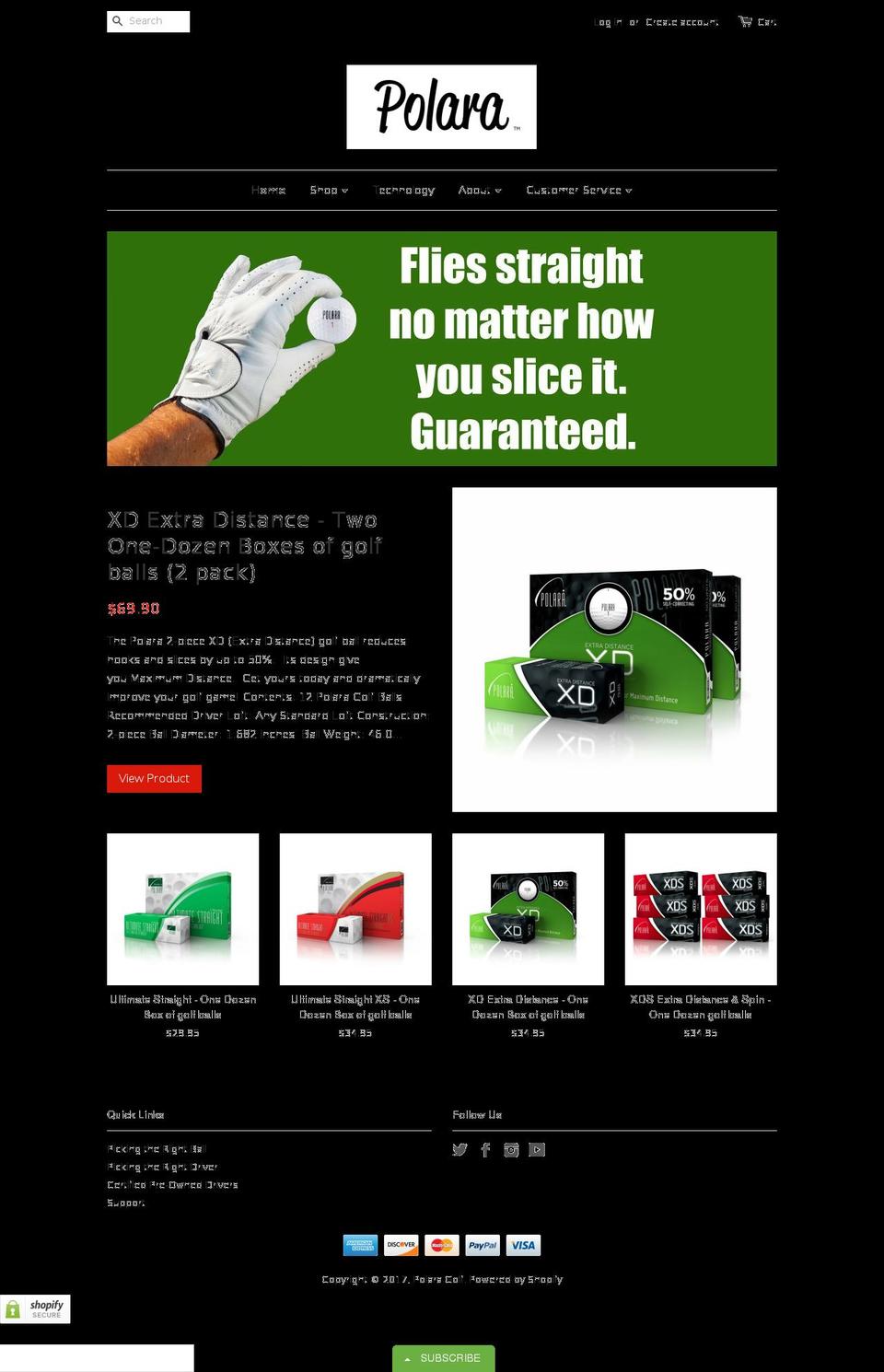 trypolara.com shopify website screenshot