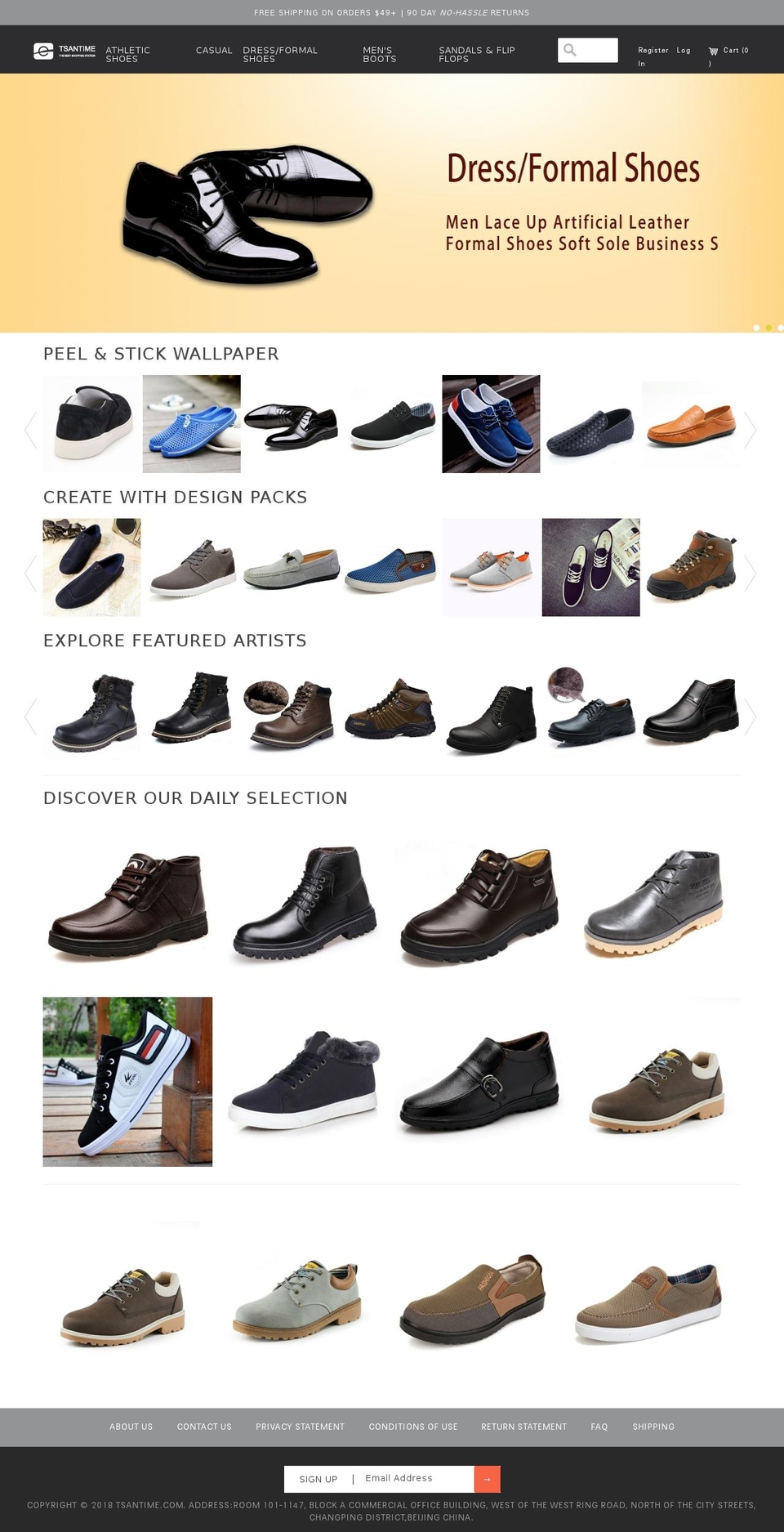 tsantime.com — Shopify storefront screenshot
