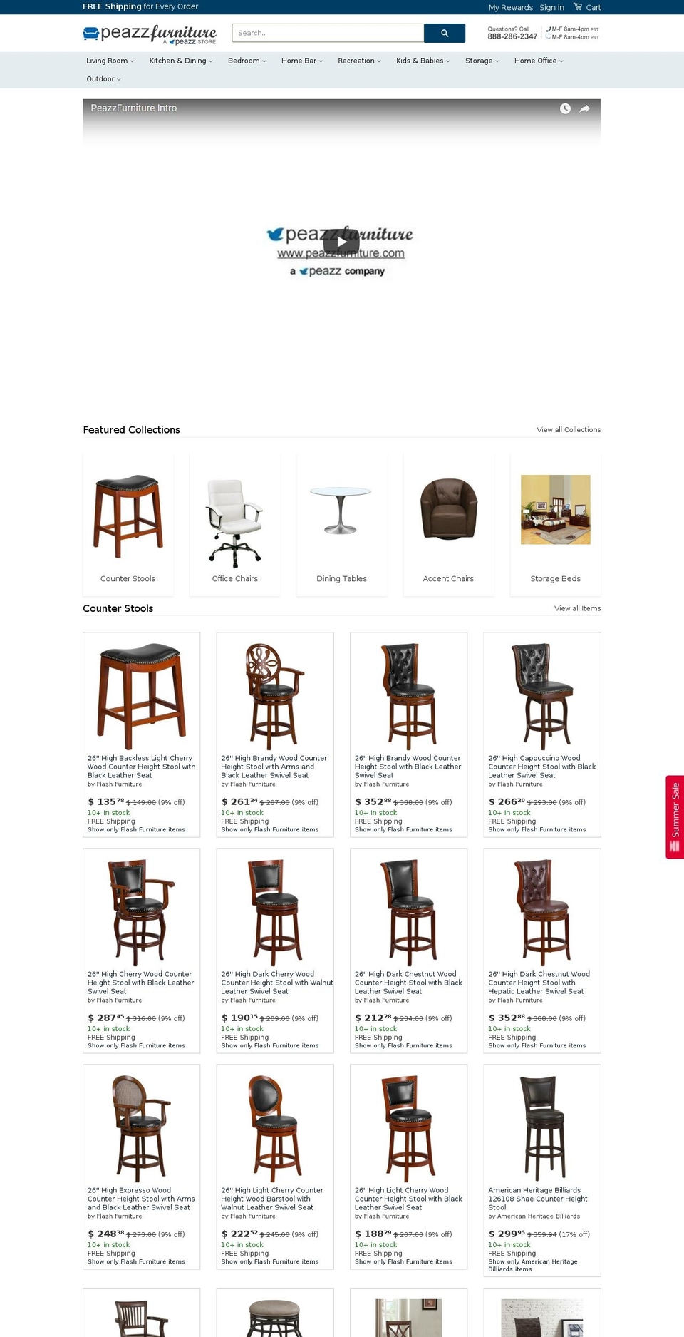 hgc-template Shopify theme site example tscfurniture.com