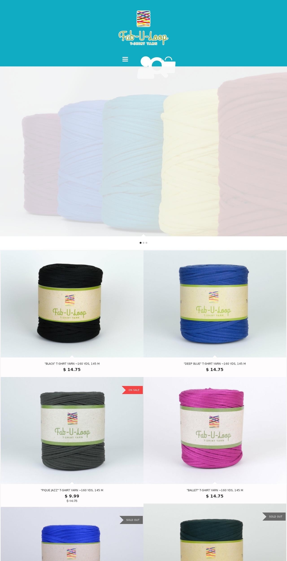 tshirtyarnboutique.com shopify website screenshot