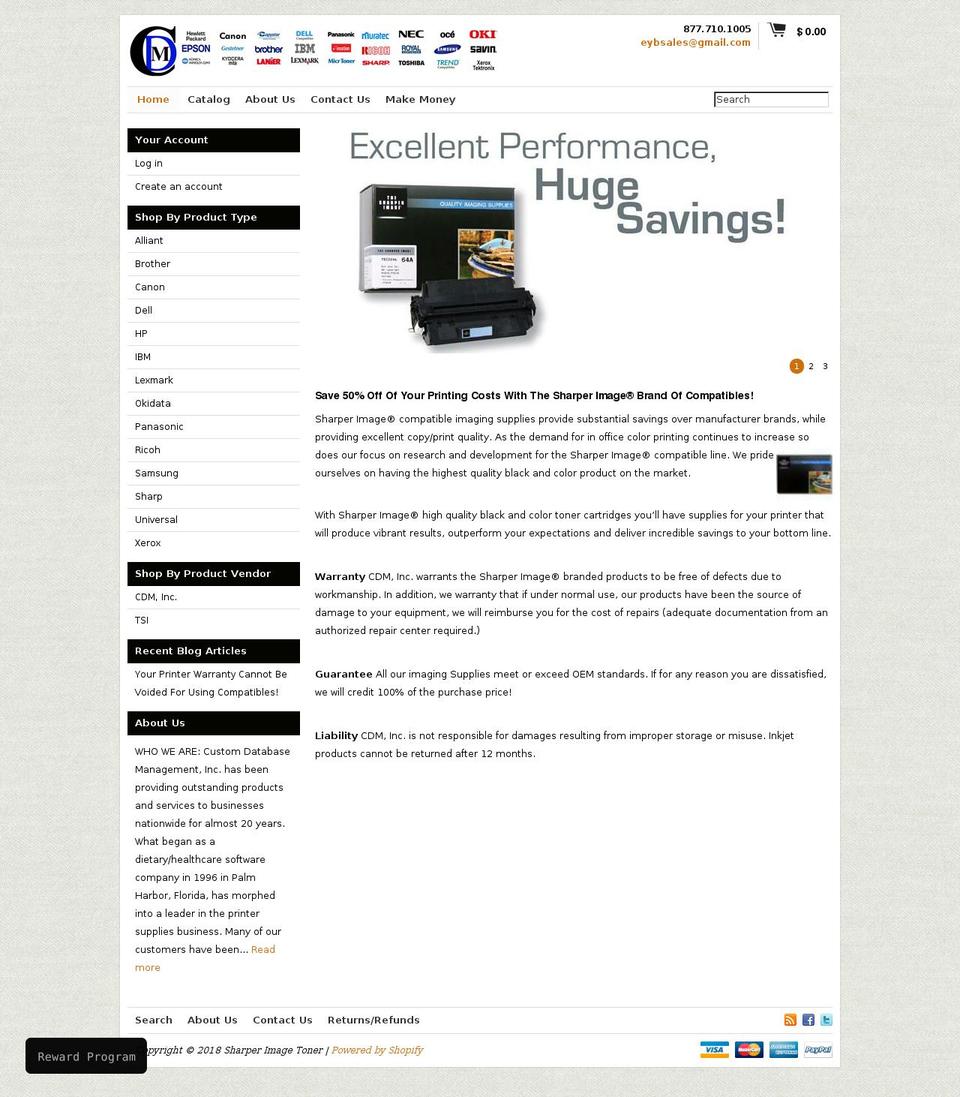 tsitoner.com — Shopify storefront screenshot