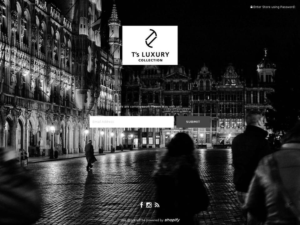 tsluxuryhk.com shopify website screenshot