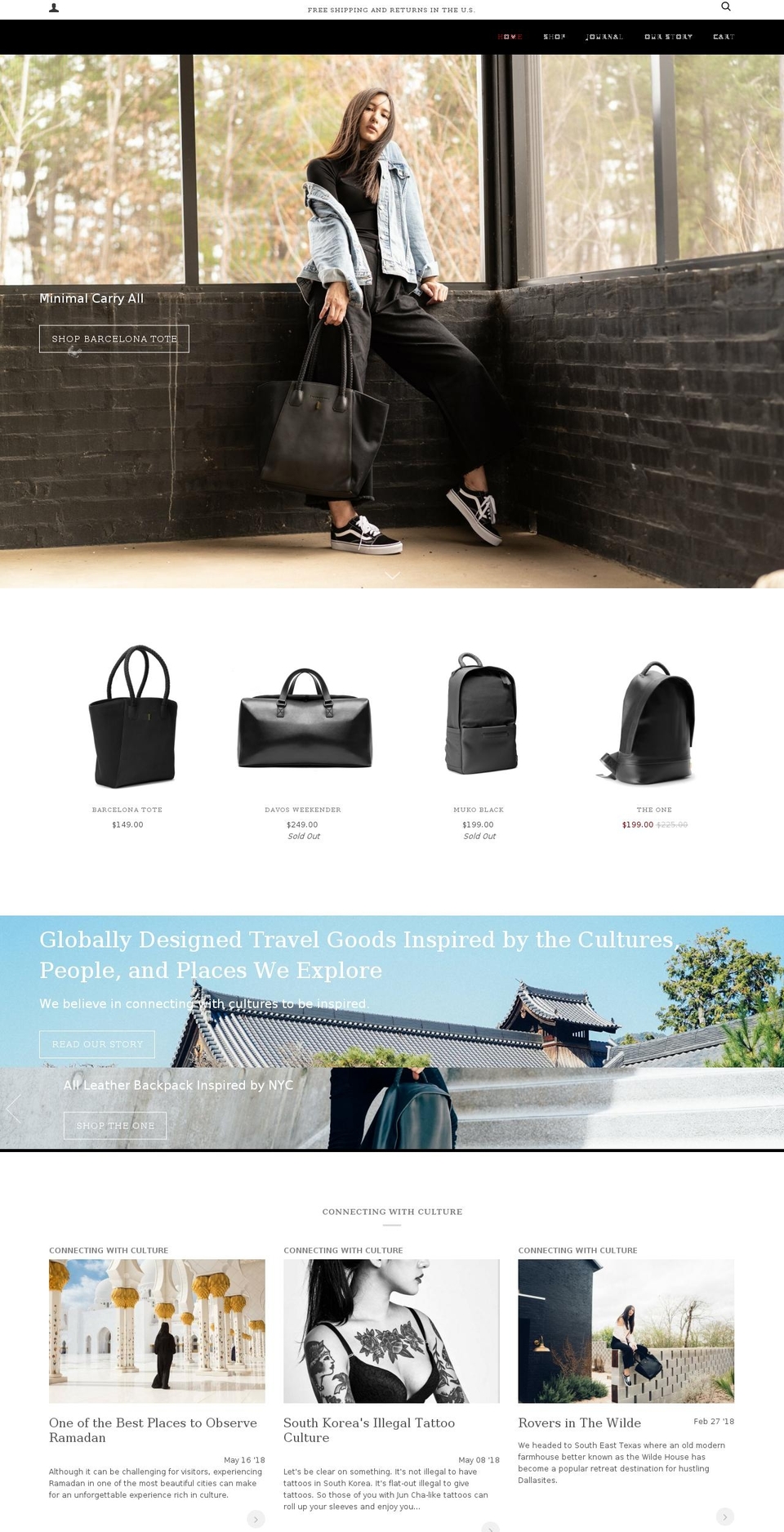 tsogbrand.com — Shopify storefront screenshot